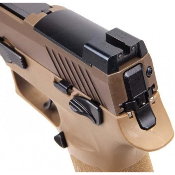 PISTOLA P320-M17 COYOTE C/ TRAVA E CALIBRE 9MM - SIG SAUER - Imagem 4