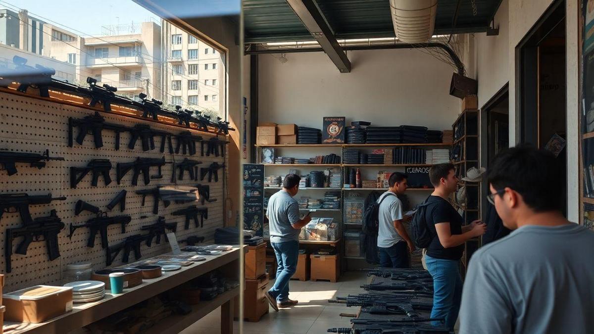 Onde comprar armas no Paraguai?